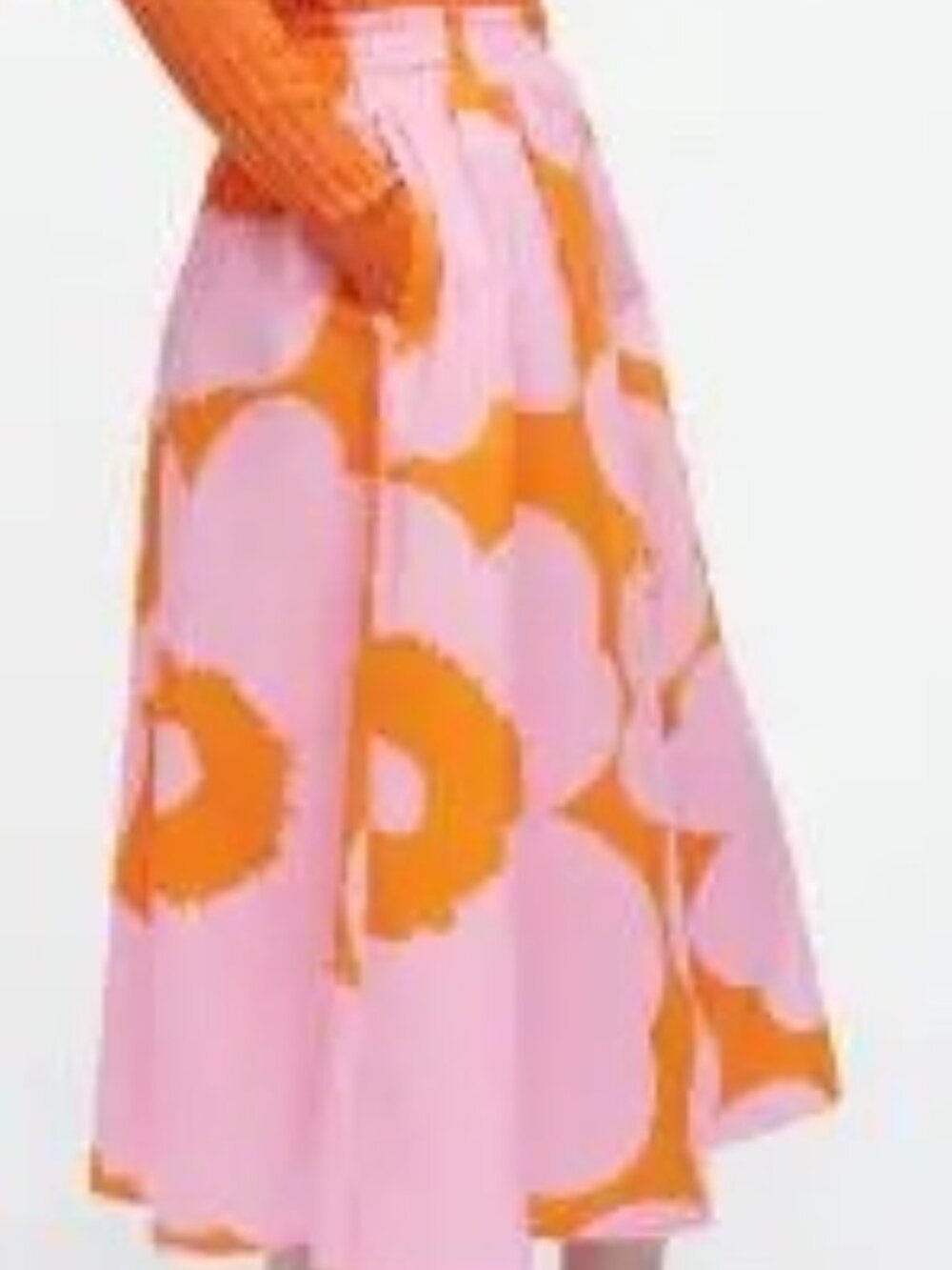Marimekko, Unikko Garrel Organic Poplin Skirt (NWOT) - Picture 3 of 3
